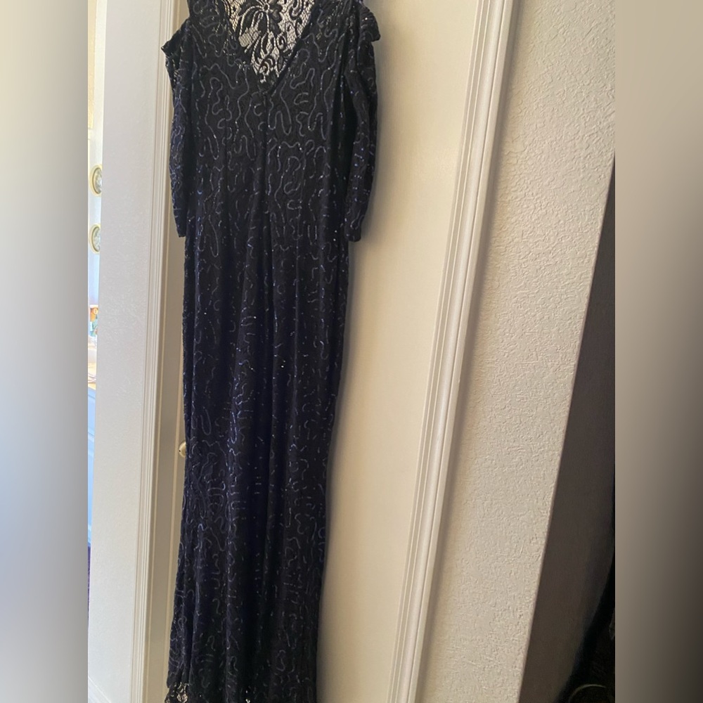 Beautiful Navy Blue formal dress.
